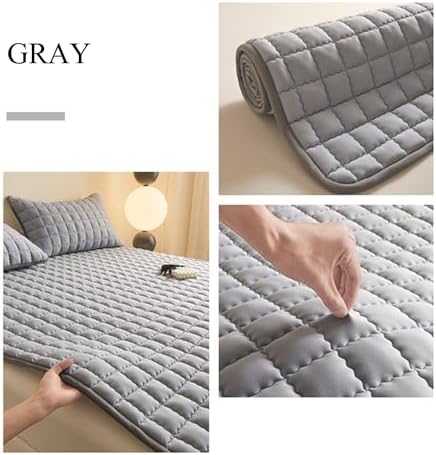 LDLCYCN Thin Mattress Protector with Elastic Band 1