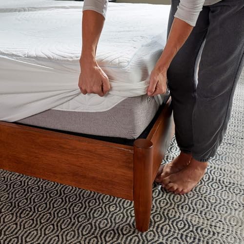 Tempur-Pedic Cool Luxury Mattress Pad King White 1