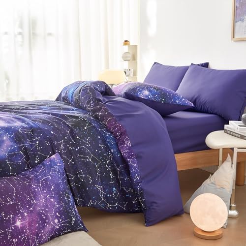 Wake In Cloud Constellation Duvet Cover Set Queen Size