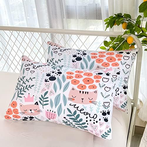 Sunature Cartoon Cat Duvet Cover Set 3 Piece 1