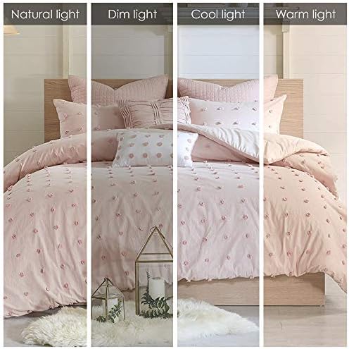 Urban Habitat Pink Duvet Set 100 Cotton Shabby Chic