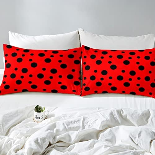 Castle Fairy Ladybug Duvet Cover Set Queen Size