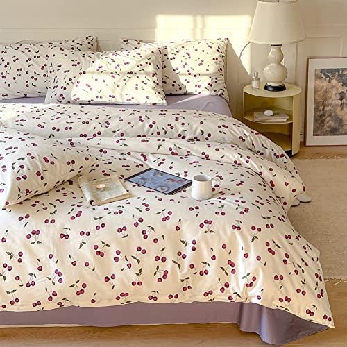 Cherry Kids Duvet Cover Set Queen