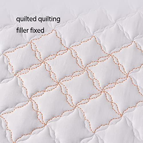 FCLDESHOP Breathable Mattress Pad Cover