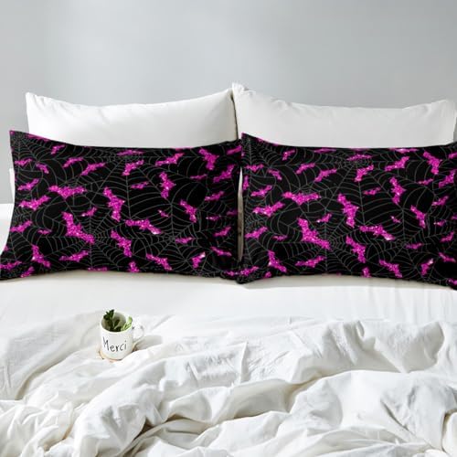 Castle Fairy Halloween Duvet Cover Set Queen Size