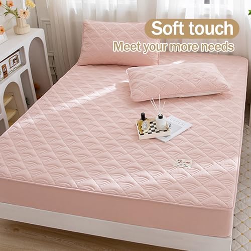 LDLCYCN Queen Size Mattress Protector with Soybean Fiber 1