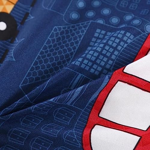 MAG 3Pcs Car Zipper Duvet Cover Set