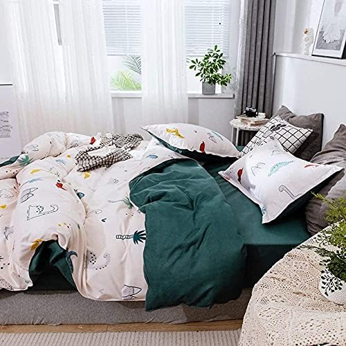 Feelyou Dinosaur Duvet Cover Set for Kids