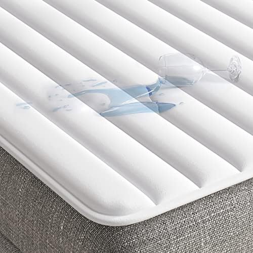 Madison Park Essentials Waterproof Sofa Bed Mattress Pad - Queen 60x72 White