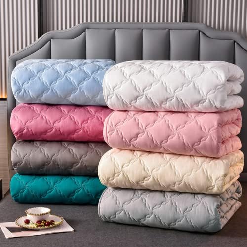 FCLDESHOP Breathable Mattress Pad Cover