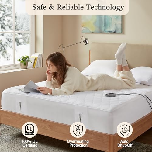Beautyrest Heated Mattress Pad with 5 Heat Settings 1