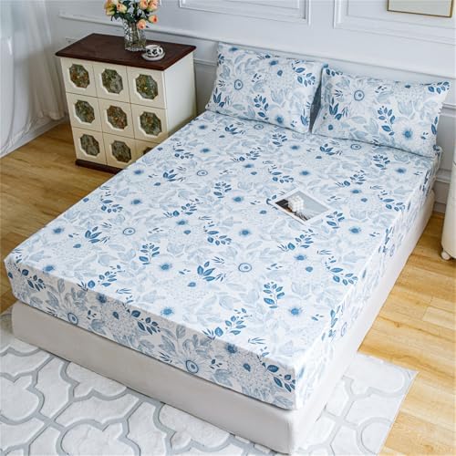 BYHIP Waterproof Mattress Protector with Deep Pocket for Kids Teenager Bedroom