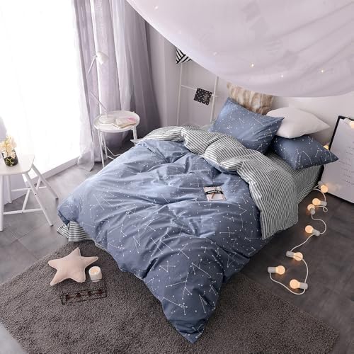 VM VOUGEMARKET 3 Piece Duvet Cover Set Queen
