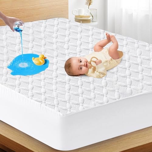A2 Energy Waterproof Mattress Protector Twin XL 3D Breathable Cover