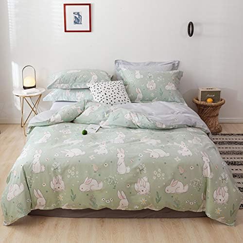 BlueBlue Rabbit Kids Duvet Cover Set Queen