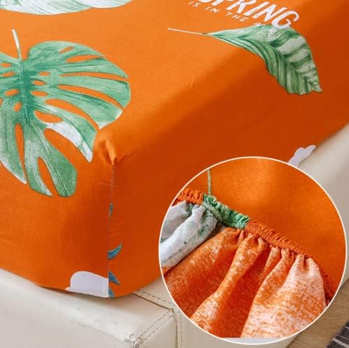 FCLDESHOP Deep Pocket Fitted Sheet Set 3pcs