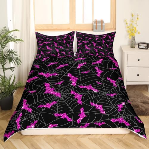 Castle Fairy Halloween Duvet Cover Set Queen Size