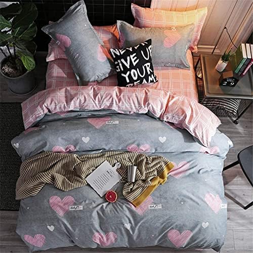 Koudi Kids Duvet Cover Set Full Size Reversible Microfiber