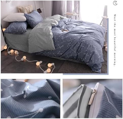 VM VOUGEMARKET 3 Piece Duvet Cover Set Queen