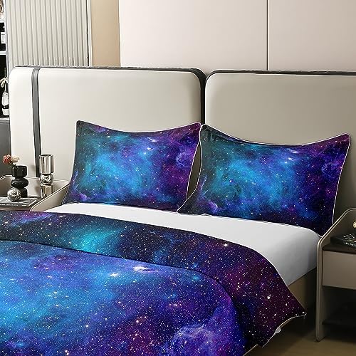 Erosebridal 100 Cotton Starry Sky Duvet Cover Set