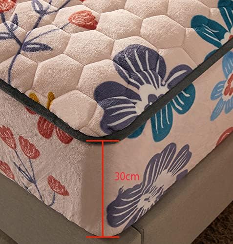 FCLDESHOP Breathable Mattress Pad Cover 3pcs 180x200cm