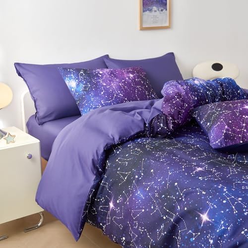 Wake In Cloud Constellation Duvet Cover Set Queen Size