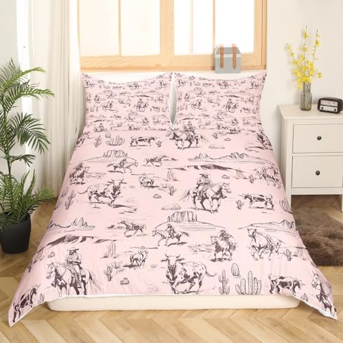 Feelyou Kids Western Duvet Cover Set Twin Size