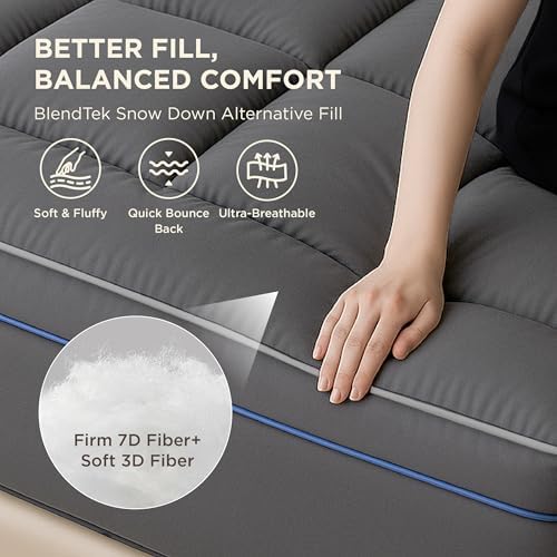 Bedsure King Mattress Topper with 900GSM Soft Pillow Top