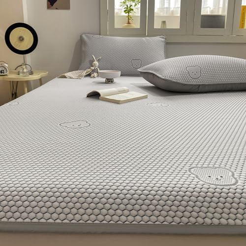 LDLCYCN Cooling Mattress Protector Pad 120x200cm 2pcs Queen Size