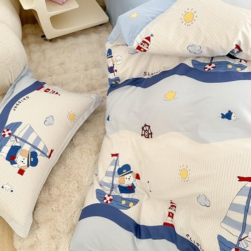 MorroMorn 3PCS Twin Duvet Cover Set for Kids
