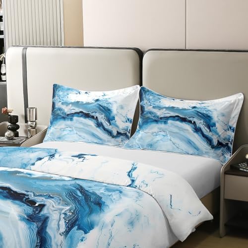 Erosebridal Organic Cotton Duvet Cover Set Tie-Dye Style