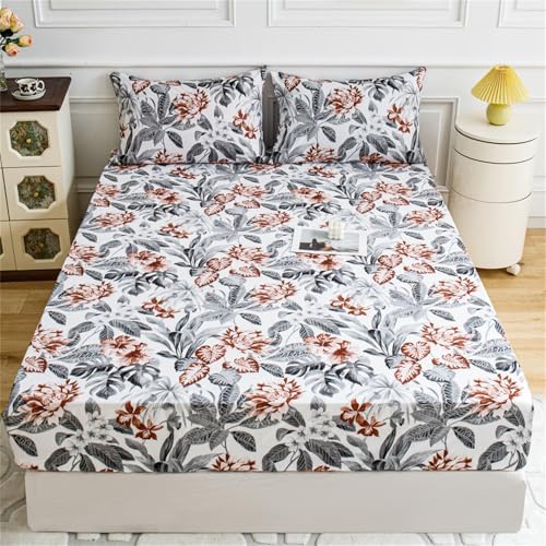 BYHIP Waterproof Mattress Protector with Deep Pocket and Noiseless Design