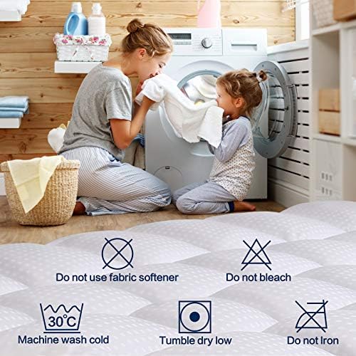 COHOME California King Mattress Topper Extra Thick Cooling Mattress Pad