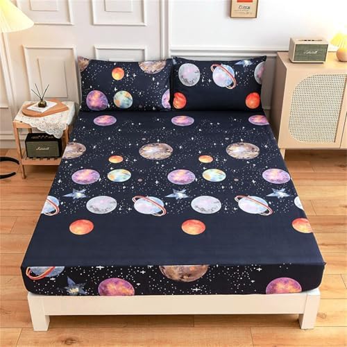 Waterproof Mattress Protector with Deep Pocket and Elastic Skirt 1