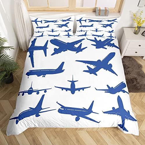 Feelyou Queen Size Duvet Cover Set with Pillow Cases
