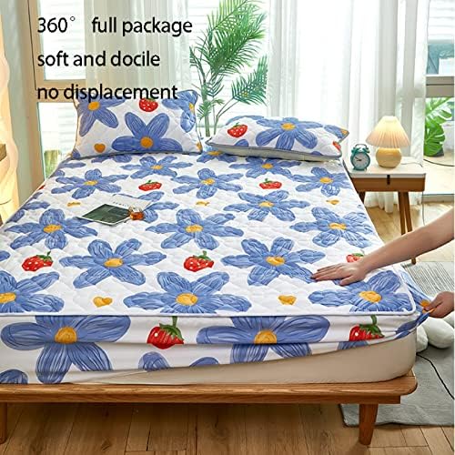 FCLDESHOP Waterproof Mattress Pad 180x200cm 1