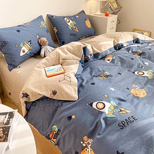 BlueBlue Astronaut Duvet Cover Set Twin