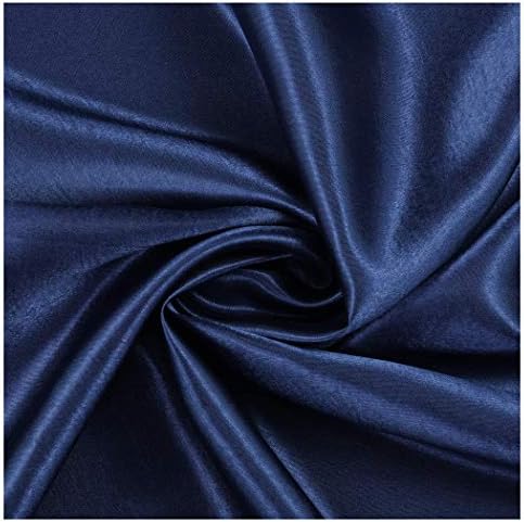 ABP Ruffled Bed Skirt Navy Blue Twin Size 21 Inches Drop