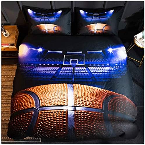 Homebed 3D Basketball Duvet Set for Teen Boys
