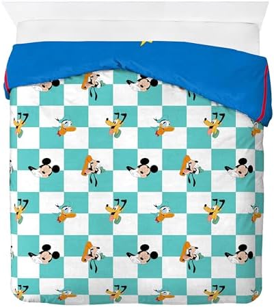 Jay Franco Duvet Cover Set Mickey Mouse Queen Size 3 Piece