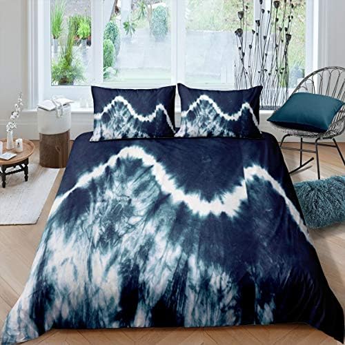 Erosebridal Tie Dye Duvet Cover Set King Size 1