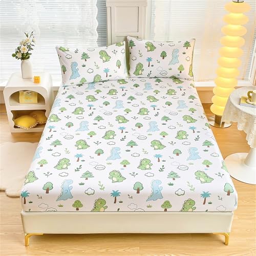 BYHIP Mattress Protector with Deep Pocket Waterproof Breathable for Kids Teens