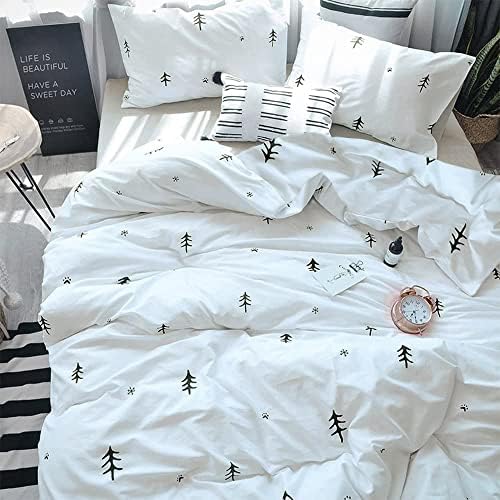 BuLuTu Kids Duvet Cover Set Queen 100 Cotton