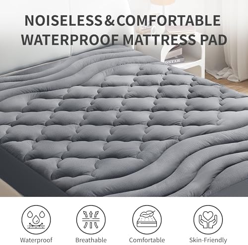 Sonive Waterproof Mattress Protector Queen Size 1