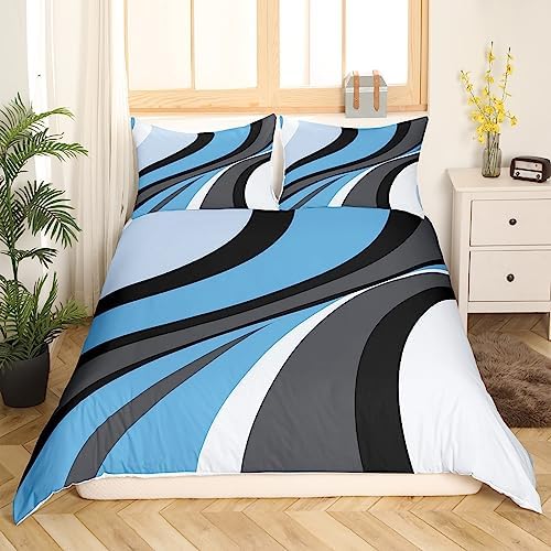Erosebridal Boys Geometric Duvet Cover Set