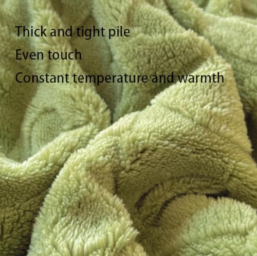 FCLDESHOP Flannel Mattress Pad Cover 190x200cm