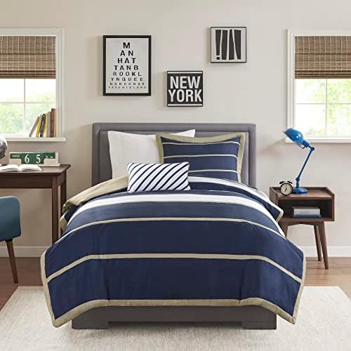 Mi Zone Ashton Duvet Cover Set 3 Piece Twin
