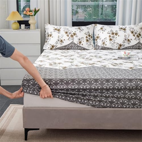 BYHIP Waterproof Mattress Protector with Deep Pocket for Twin Mattress 1