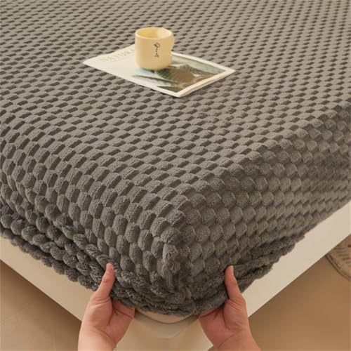 Velvet Mattress Protector with 11 Deep Pocket for Kids Bedroom