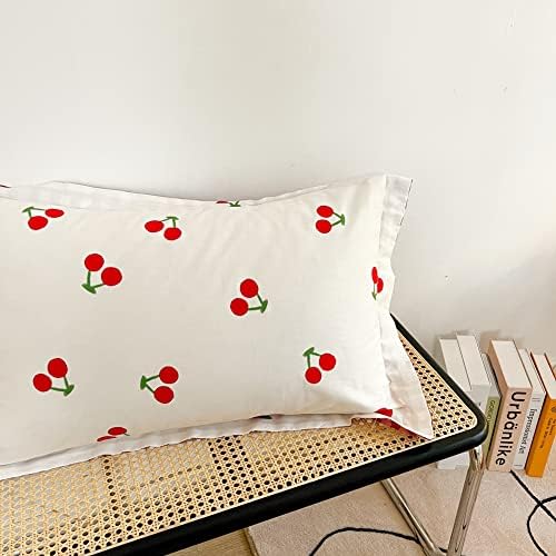 BlueBlue Cherry Duvet Cover Set Queen